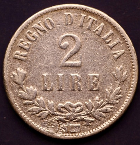Italy lire 1863 n - italy,