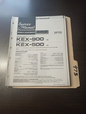 Pioneer KEX-900 KEX-500