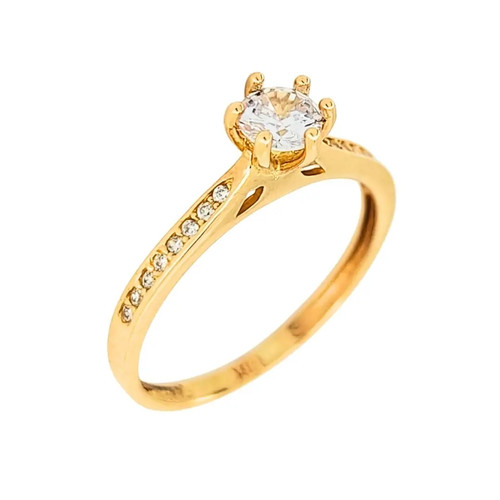 Anello donna solitario - anello,