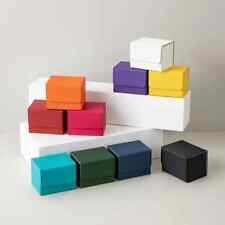 Deck Case Box Portacarte Standard Pokemon Yu-Gi-Oh Magic 100 carte in ecopelle