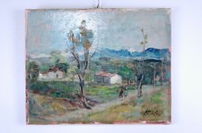 Quadro Attilio Rossi paesaggio