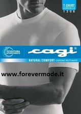 3 T-shirt uomo Cagi manica