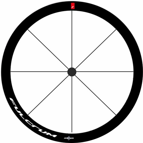 Adesivi ruote fulcrum soniq - ruote,