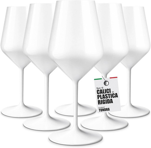 Set calici plastica - plastica, rigida