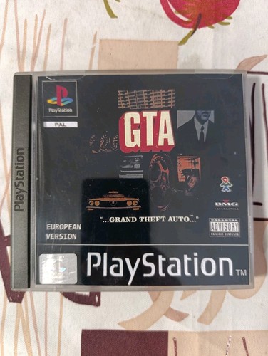 Grand theft auto ps1 - pal, gta