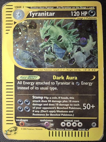2002 tyranitar 165 - 2002, 29/165
