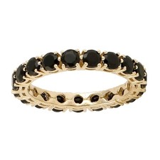 Anello fascia eternità onice