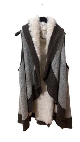 Cardigan lungo aperto senza