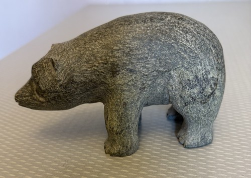 Vintage inuit carved soapstone - vintage,