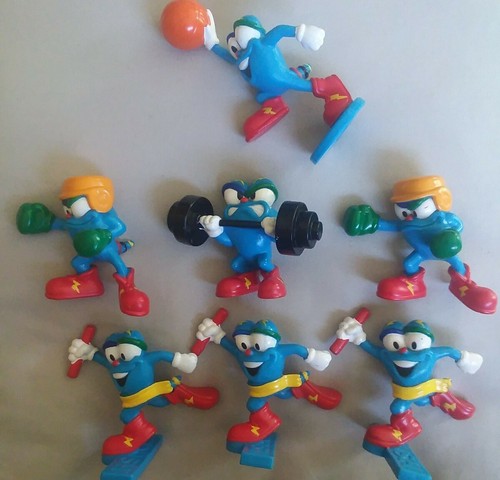 Lotto figurine sportive - lotto, 7