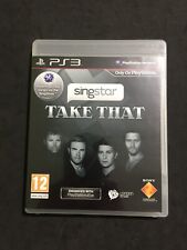 SINGSTAR TAKE THAT SONY PLAYSTATION 3 PS3 ENG USATO COMPLETO BELLO