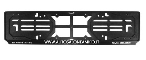 Porta targa auto - , lux
