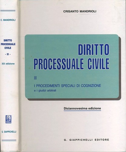 Diritto processuale civile - diritto,