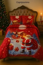 Set Copripiumino Natalizio Set Di Biancheria Da Letto Di Natale Misura Singola