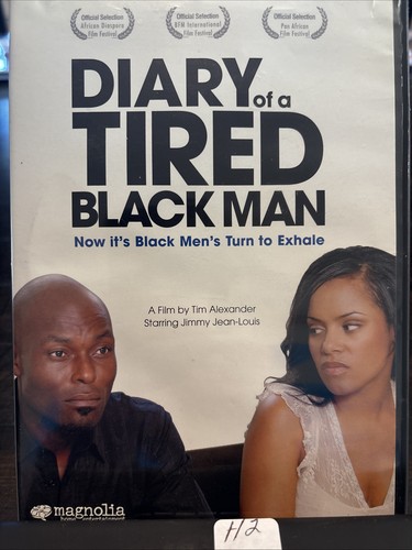 Diary tired black man dvd - black,