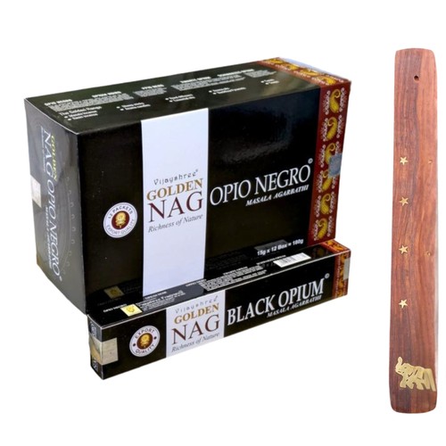 Incenso golden nag oppio nero - nag,