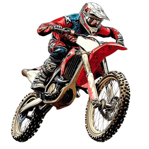 Adesivi dirt bike - adesivi, motocross