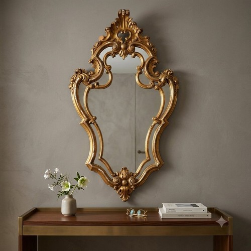 Specchiera antica cornice - specchiera,