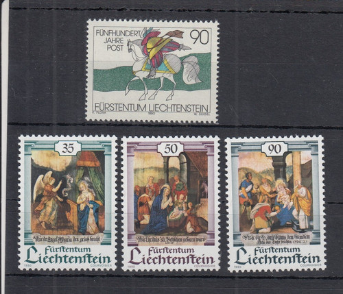 Liechtenstein 1004 1007 - 1004-1007, **