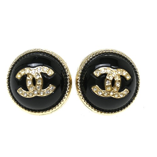 Orecchini chanel bottone - chanel,