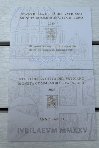 Euro vaticano 2025 - ,