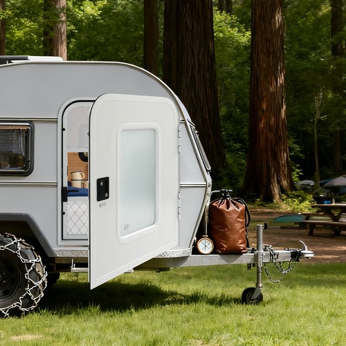 Porta ingresso camper - porta,