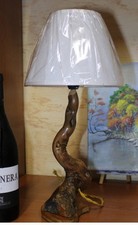 lampade design in Radica artigianale