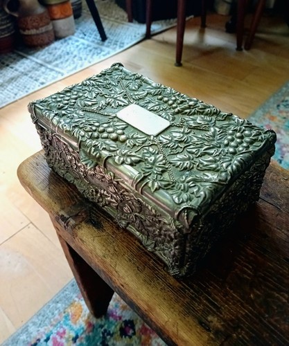 Portagioie vintage placcato