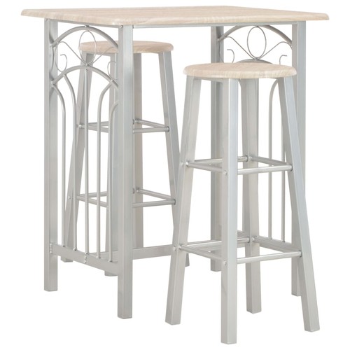 Set bar3 legno e - pz, acciaio
