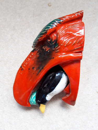 Ceramica vintage rostro - ceramica,