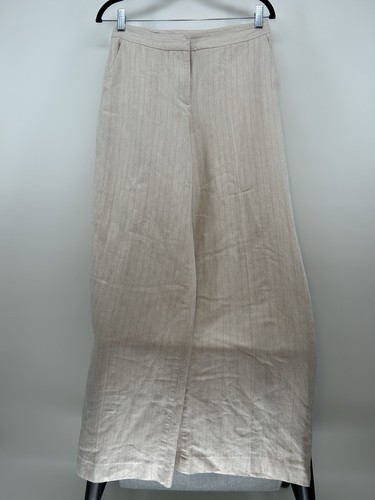 Zara women cream trousers - women's,
