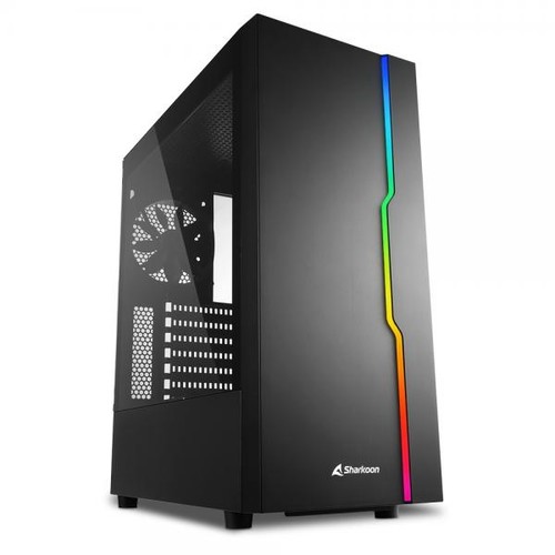 Sharkoon case gaming rgb - case,