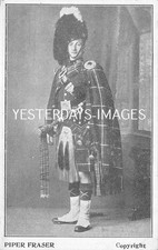 Piper Frazer Highland Full Dress Highlander Postcard (126)