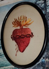 Antico quadro con cornice a