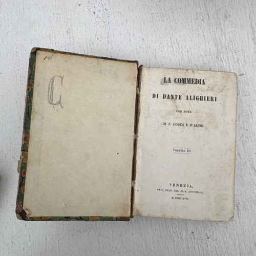 Divina commedia vol - vol, con