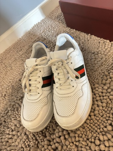 Sneakers gucci pelle - gucci, bianca