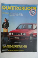 QUATTRORUOTE 1986 APRILE N°