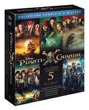 Blu Ray Pirati Dei Caraibi Collection 1-5 (5 Blu-Ray) - Disney .....NUOVO