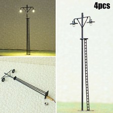 4pcs Model Railway Street Yard