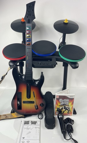 Nintendo wii guitar hero - nintendo,