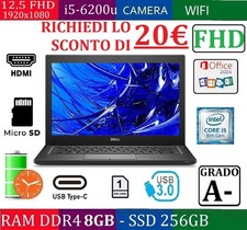 NOTEBOOK 12,5" FHD DELL 7280