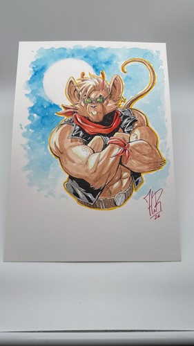 Biker mice original art jordi - mice,