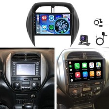 Autoradio 4G+64GB per Toyota RAV 4 II A2 2003-2005 Carplay Android 15.0 GPS CAM