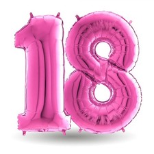 Pallone compleanno numero 18
