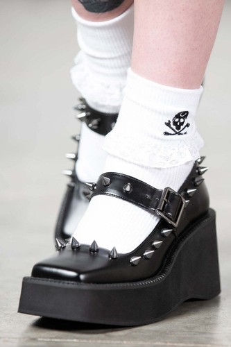 Scarpe con plateau killstar - scarpe,