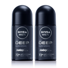 NIVEA MEN ROLL ON Deep Black