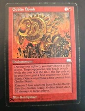 Goblin Bomb Weatherlight MTG