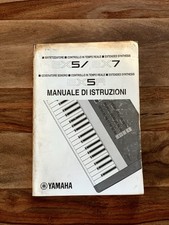 Yamaha Manuale di Istruzioni