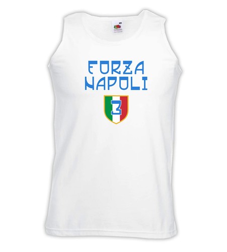 Canotta uomo napoli campioni - canotta,