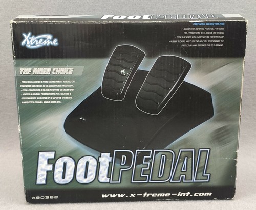 Foot pedal per volante xtreme - foot,